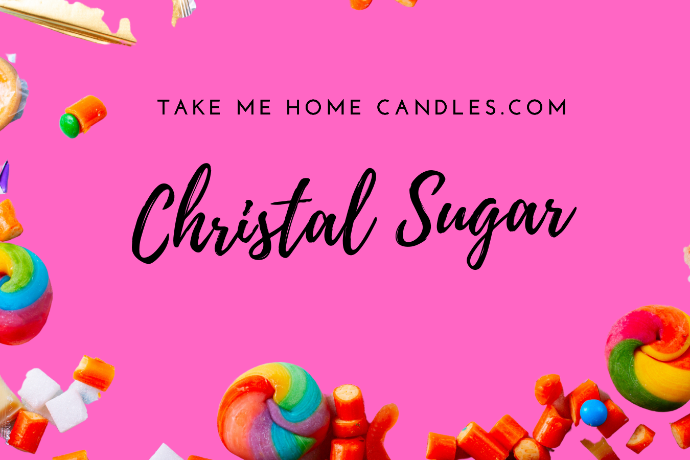 Christal Sugar Whipped Cream Candle